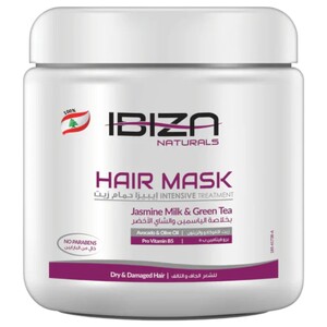 Ibiza Hair Mask Jasmin & Green Tea Dry & Damaged Hair 1Kg