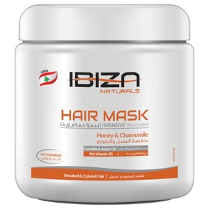 Ibiza Hair Mask Honey & Chamomile Colored Hair 1Kg