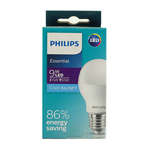 Philips Essential Ledbulb 9W Cool Daylight 86%E.S