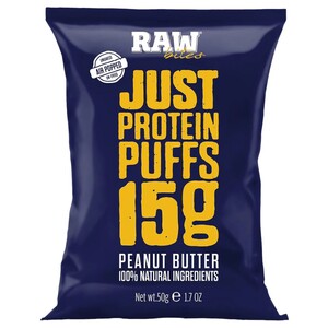 Raw Bites Protein Puff Peanut Butter 50G