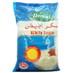 Deroni White Sugar 5Kg