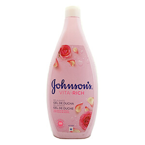 Johnson Vita Rich Shower Gel Agua De Rosas 750Ml