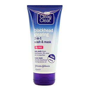 Clean & Clear Blackhead Clearing 2In1 150Ml
