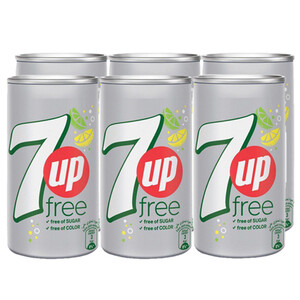 7Up Diet Can 185Ml*6