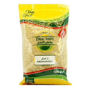 Vrai Gout American Rice 1Kg