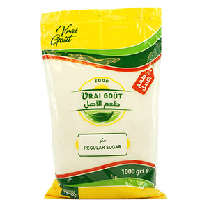 Vrai Gout Regular Sugar 1Kg