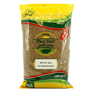 Vrai Gout Fine Brown Bourghol 1Kg