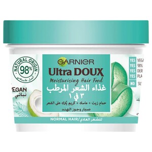 Ultra Doux Hair Food Aloe Vera & Coconut 390Ml