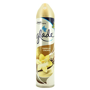 Glade Air Spray Silver Vanilla Cream 300Ml