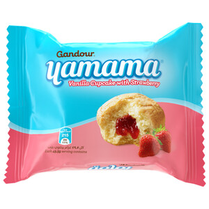 Yamama Cupcake Vanilla With Strawberry 49.5G