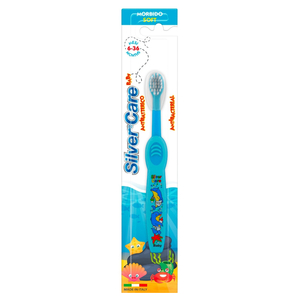 Silver Care Kids Antibacterial Toothbrush Soft6-36