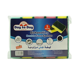 Day To Day Scouring Sponge Small 5Pcs