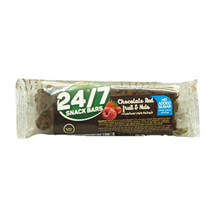 24/7Chocolate W/ Red Fruit&Nut Bars Sugar Free 40G