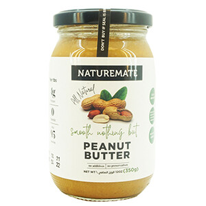 Naturemate Nothing But Peanut Butter Smooth 350G