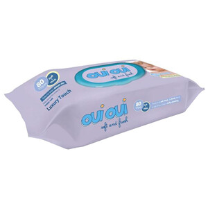 Oui Oui Soft And Fresh Luxury Touch 80 Pieces