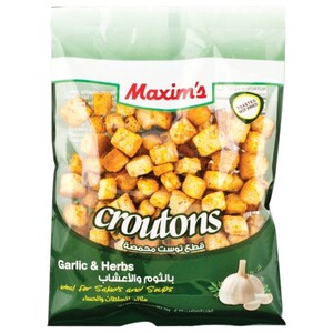 Maxim's Crouton Garlic & Herbs 75G