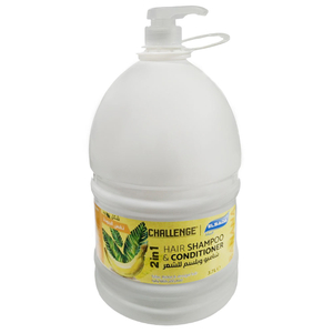 Challenge Hair Shampoo & Conditioner 2 In 1 Banana 3.75L