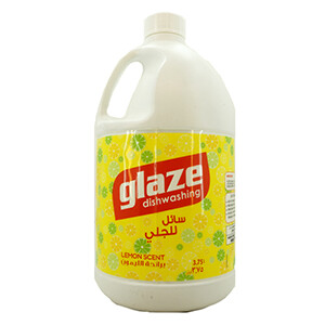 Glaze Dishwashing Lemon 3.75L