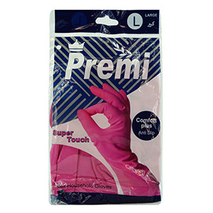 Premi Home Household Gloves Large