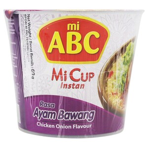 Abc Noodles Chicken Onion Cup 60G