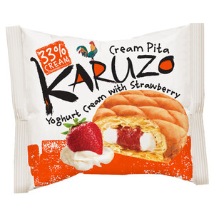 Karuzo Yoghurt Cream With Strawberry 62G