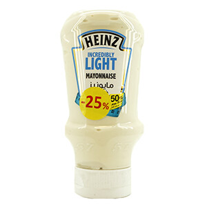 Heinz Mayonnaise Light Td 400Ml -25%Off