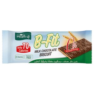 Health Up B-Fit Biscuit Milk Chocolate 17.5G