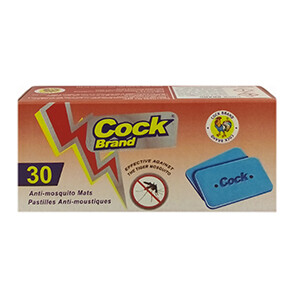 Cock Brand Anti-Moustique 30Pcs