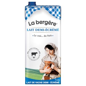 La Bergère Lait Demi-Écrémé 1L