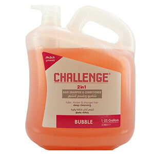 El Sada Challenge Hair Shampoo & Cond 2In1 Bubble 4L