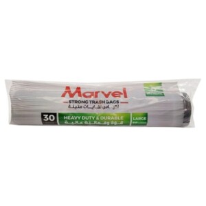 Marvel Strong Trash Bags Large 30 Pieces