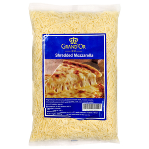 Grand'or Shredded Mozzarella Cheese 1Kg