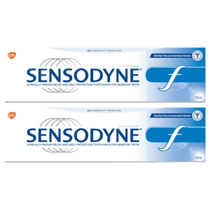 Sensodyne Toothpaste Fluoride 75Ml X 2 -20% Off