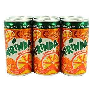 Mirinda Can 185Ml *6
