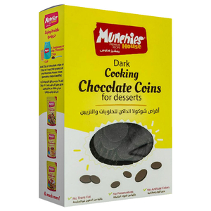 Munchies Dark Cooking Chocolate Coins 200G