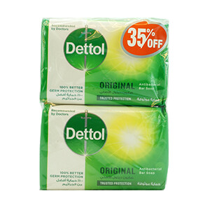 Dettol Soap Original 120G*4 -35%