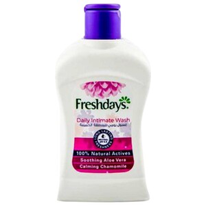 Freshdays Daily Intimate Wash Soothing Aloe Vera & Calming Chamomile 200Ml