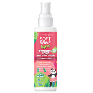 Cosmaline Soft Wave Kids Detangling Spray Strawberry & 6 Natural Herbal Extracts 125Ml