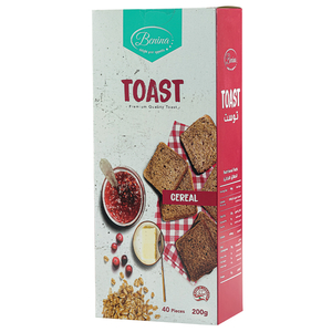 Benina Toast Cereal 40 Pieces 200G