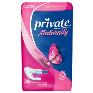 Private Feminine Pads Maternity 20 Pieces