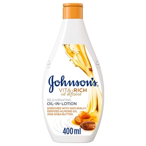 Johnson's Body Lotion Vita-Rich Oil-In-Lotion Rejuvenating 400Ml