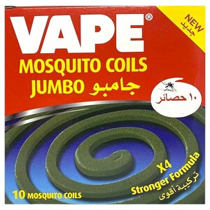 Vape Mosquito Coils Jumbo 10 Pieces 150G