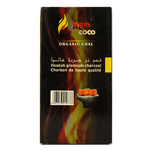 Red Coco Charcoal Narguileh 1Kg (Eva)