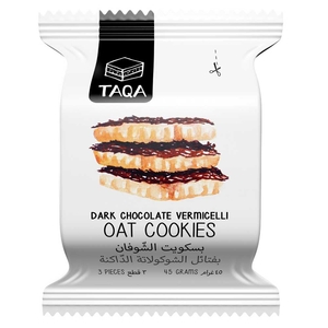 Taqa Oat Cookies Dark Chocolate Vermicelle 45G