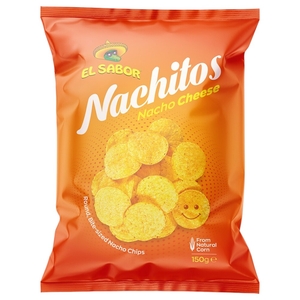 El Sabor Nachitos Cheese 150G