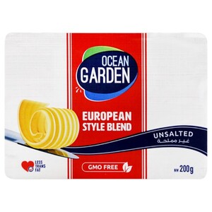 Ocean Garden Premium Quality Blend Butter Unsalted 200G