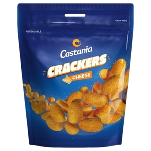 Castania Coated Peanuts Crackers Cheese 70G