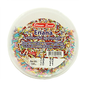 Elissar Sweet Colored Vermicelli 100G