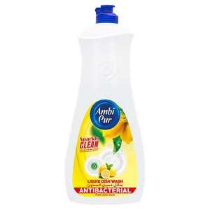 Ambi Pur Antibacterial Liquid Dish Wash Lemon 1L