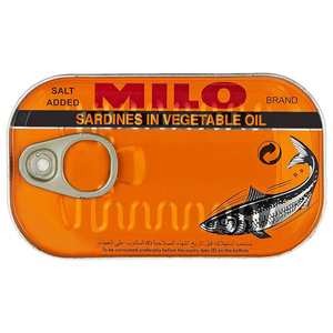 Milo Sardine In Vegetable Oil 125G